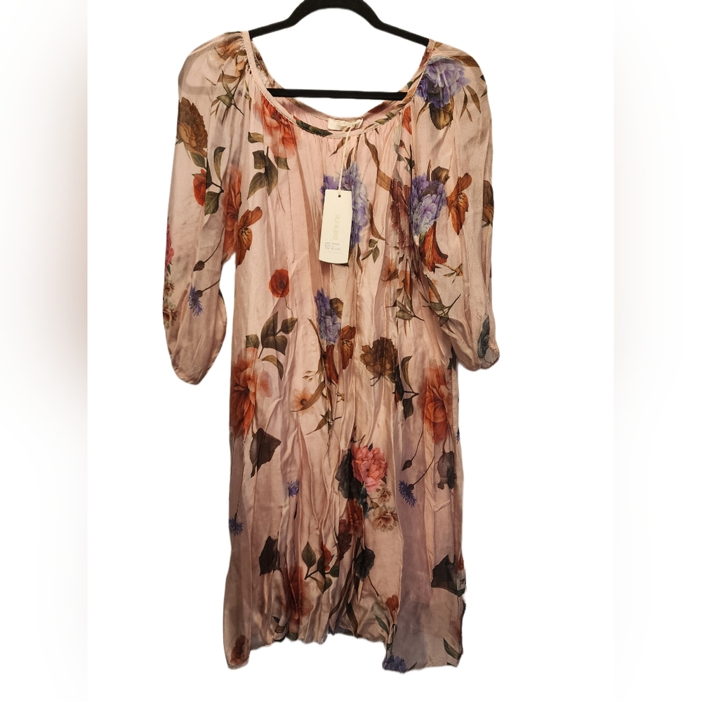Bellambria Floral Chiffon Dress (NWT)